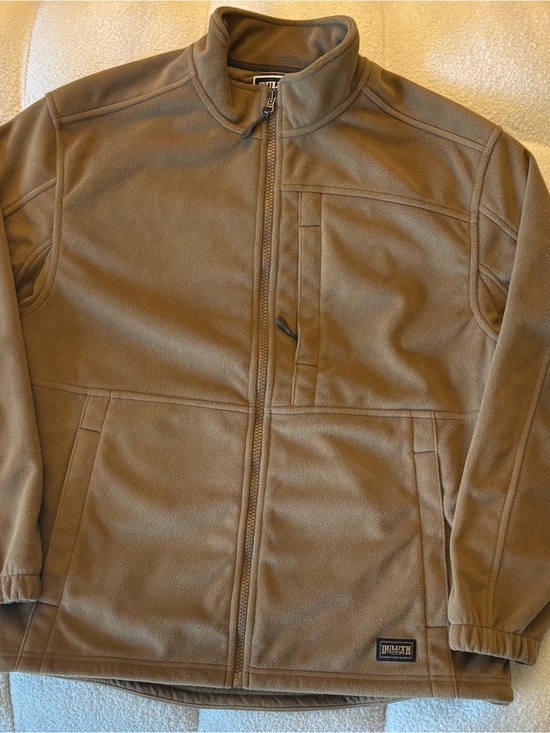 Duluth Trading Co Other - Duluth Trading Co Shoreman's Full Zip Fleece Jacket Brown Men's Large L Regular